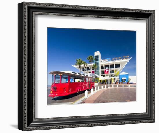 The Pier, St. Petersburg, Florida-George Oze-Framed Photographic Print