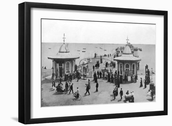 The Pier, Worthing, West Sussex, C1900s-C1920s-null-Framed Giclee Print