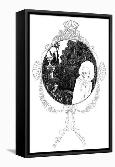 The Pierrot of the Minute-Aubrey Beardsley-Framed Stretched Canvas