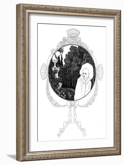 The Pierrot of the Minute-Aubrey Beardsley-Framed Art Print