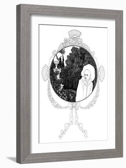 The Pierrot of the Minute-Aubrey Beardsley-Framed Art Print