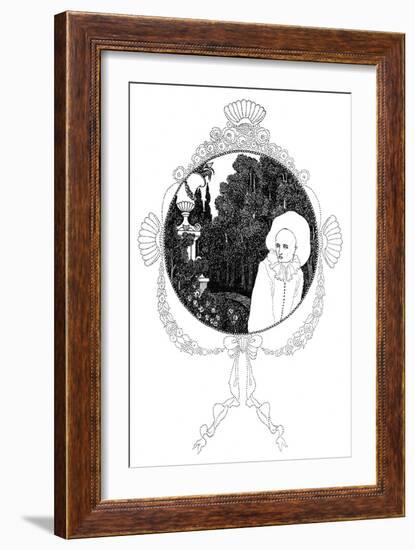 The Pierrot of the Minute-Aubrey Beardsley-Framed Art Print