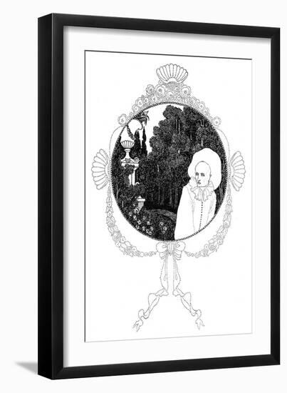 The Pierrot of the Minute-Aubrey Beardsley-Framed Art Print