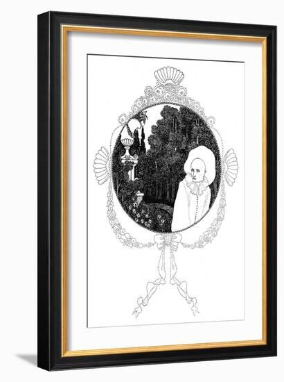 The Pierrot of the Minute-Aubrey Beardsley-Framed Art Print