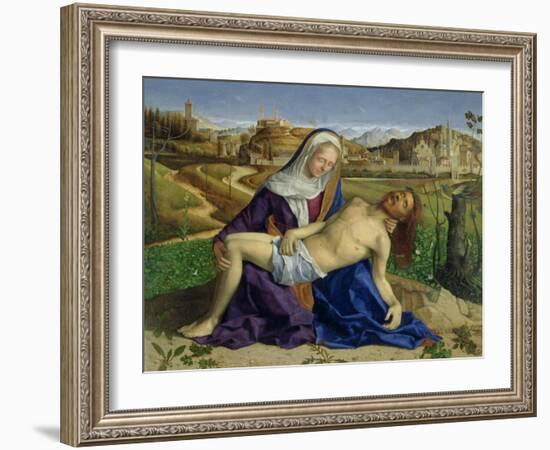 The Pieta, circa 1505-Giovanni Bellini-Framed Giclee Print