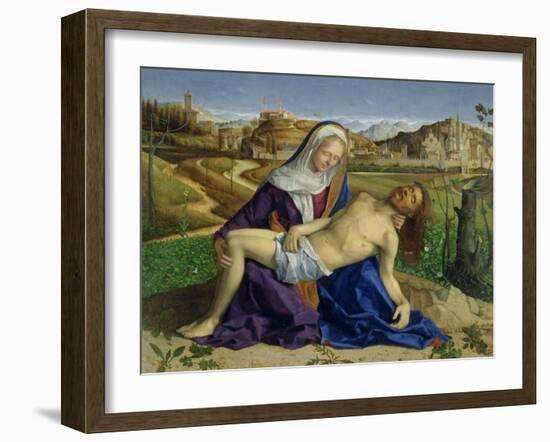 The Pieta, circa 1505-Giovanni Bellini-Framed Giclee Print