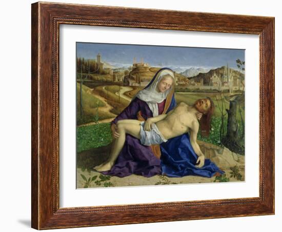 The Pieta, circa 1505-Giovanni Bellini-Framed Giclee Print