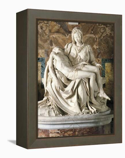 The Pieta-Michelangelo Buonarroti-Framed Premier Image Canvas