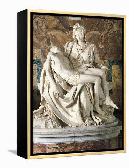 The Pieta-Michelangelo Buonarroti-Framed Premier Image Canvas