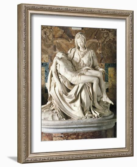 The Pieta-Michelangelo Buonarroti-Framed Giclee Print