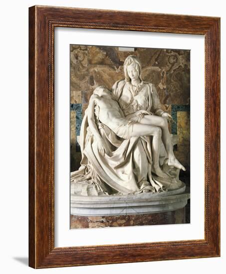 The Pieta-Michelangelo Buonarroti-Framed Giclee Print