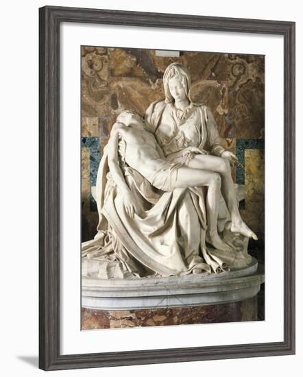 The Pieta-Michelangelo Buonarroti-Framed Giclee Print