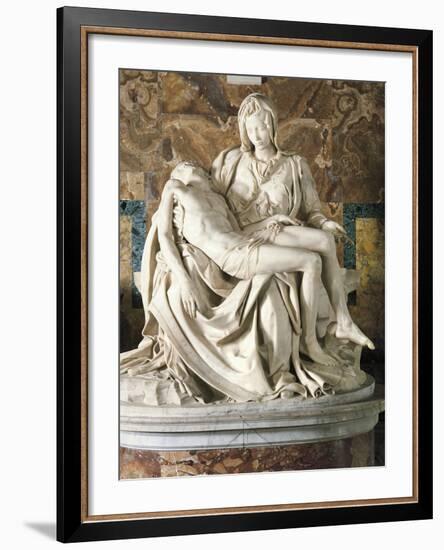 The Pieta-Michelangelo Buonarroti-Framed Giclee Print