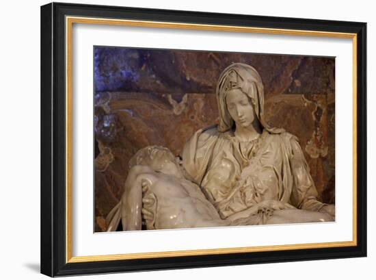 The Pieta-null-Framed Giclee Print