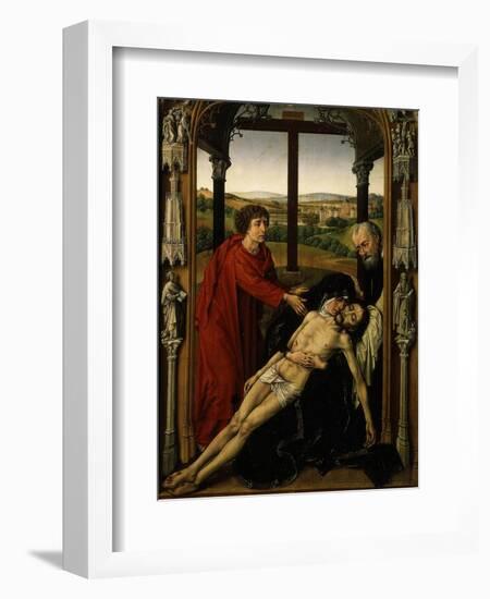 The Pieta-Rogier van der Weyden-Framed Giclee Print