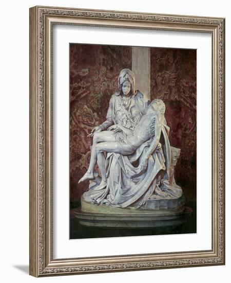 The Pieta-Michelangelo Buonarroti-Framed Giclee Print