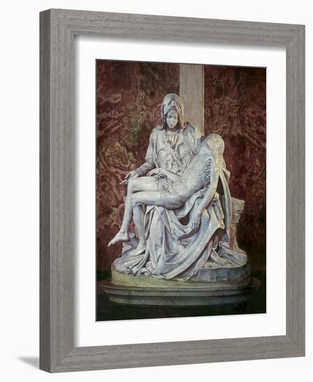 The Pieta-Michelangelo Buonarroti-Framed Giclee Print