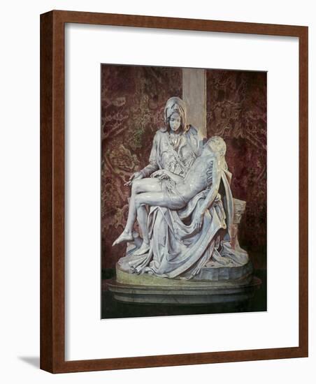 The Pieta-Michelangelo Buonarroti-Framed Giclee Print