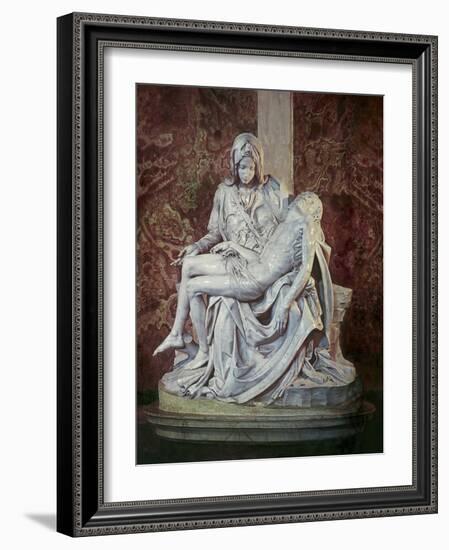 The Pieta-Michelangelo Buonarroti-Framed Giclee Print