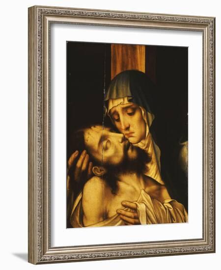 The Pieta-Luis de Morales-Framed Giclee Print