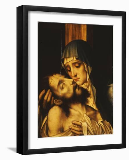 The Pieta-Luis de Morales-Framed Giclee Print