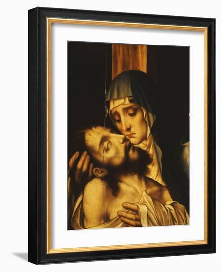 The Pieta-Luis de Morales-Framed Giclee Print