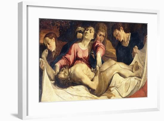 The Pieta-Lodovico Carracci-Framed Giclee Print