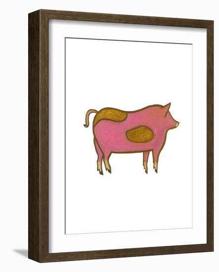 The Pig,2009-Cristina Rodriguez-Framed Giclee Print