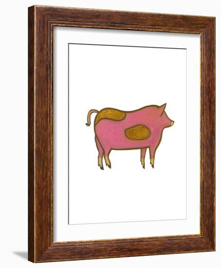 The Pig,2009-Cristina Rodriguez-Framed Giclee Print