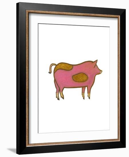 The Pig,2009-Cristina Rodriguez-Framed Giclee Print