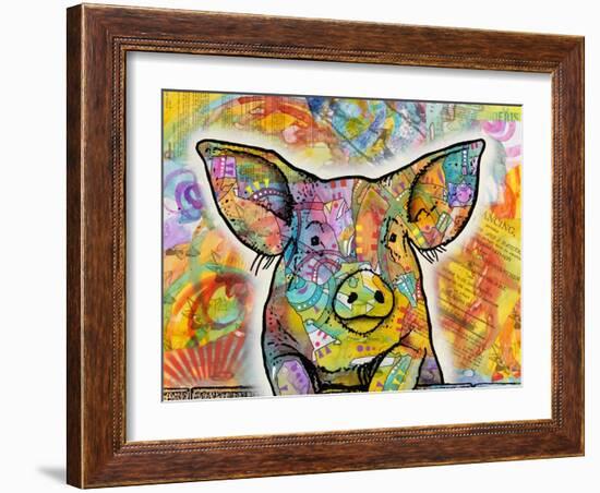 The Pig-Dean Russo-Framed Giclee Print