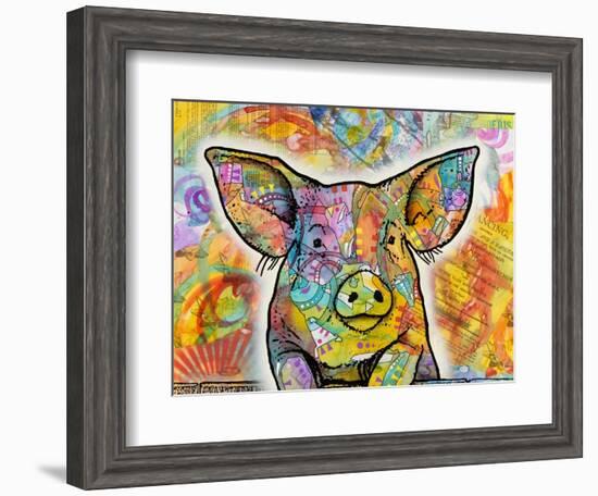 The Pig-Dean Russo-Framed Giclee Print