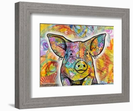 The Pig-Dean Russo-Framed Giclee Print