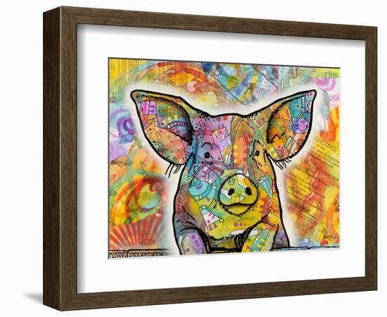 The Pig-Dean Russo-Framed Giclee Print