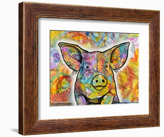 The Pig-Dean Russo-Framed Giclee Print