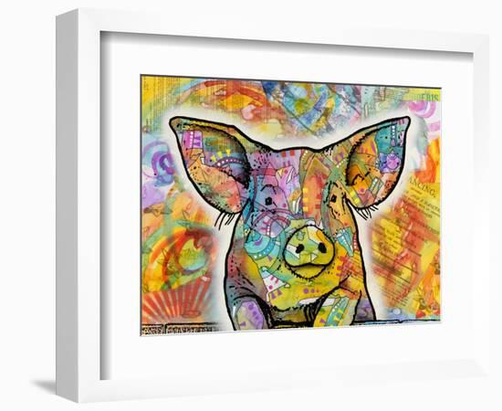 The Pig-Dean Russo-Framed Giclee Print