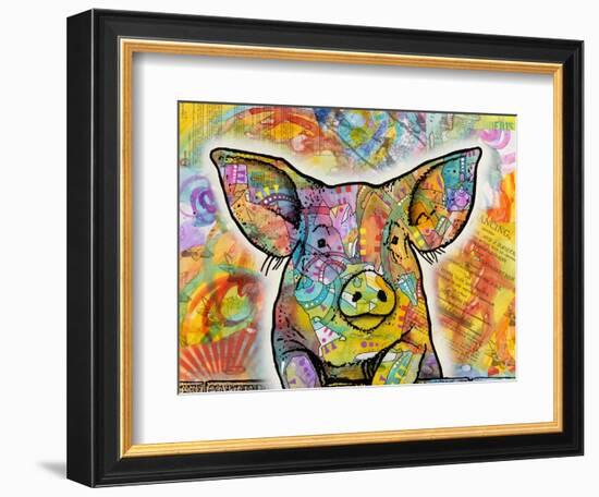 The Pig-Dean Russo-Framed Giclee Print