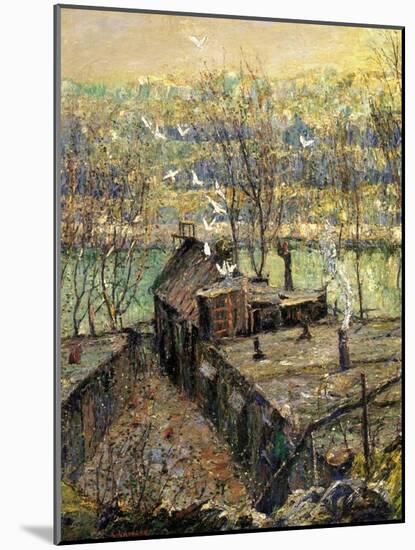 The Pigeon Coop, C.1916-Ernest Lawson-Mounted Giclee Print