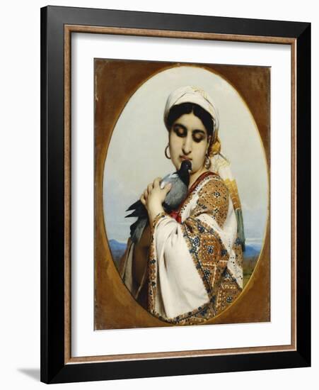 The Pigeon-Willem Johannes Martens-Framed Giclee Print