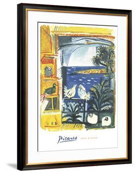 The Pigeons, 1957-Pablo Picasso-Framed Art Print