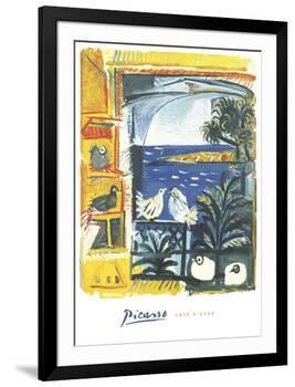 The Pigeons, 1957-Pablo Picasso-Framed Art Print
