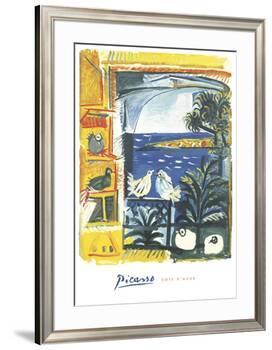 The Pigeons, 1957-Pablo Picasso-Framed Art Print