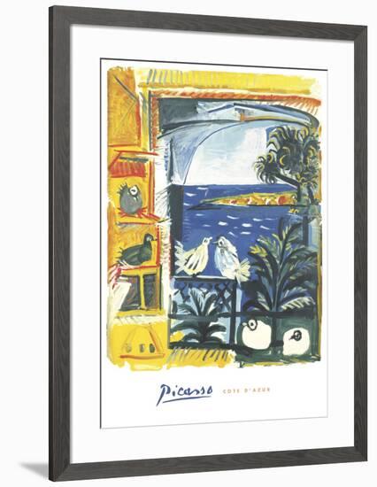The Pigeons, 1957-Pablo Picasso-Framed Art Print