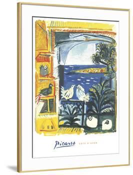 The Pigeons, 1957-Pablo Picasso-Framed Art Print