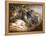 The Piggery, 1790-1791 (Oil on Canvas)-George Morland-Framed Premier Image Canvas