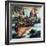 The Pilgrim Fathers: Men of the 'Mayflower'-Ron Embleton-Framed Giclee Print