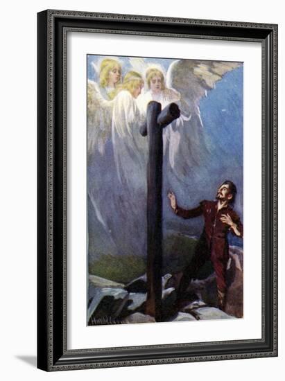 The Pilgrim's Progress by John Bunyan-Harold Copping-Framed Giclee Print