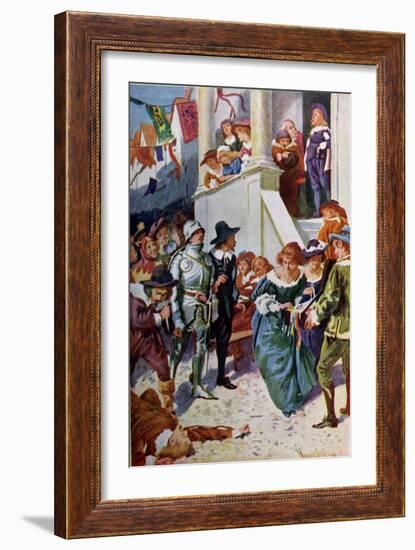 The Pilgrim's Progress by John Bunyan-Harold Copping-Framed Giclee Print