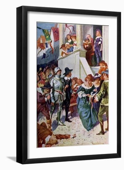 The Pilgrim's Progress by John Bunyan-Harold Copping-Framed Giclee Print