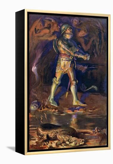 The Pilgrim's Progress by John Bunyan-Harold Copping-Framed Premier Image Canvas